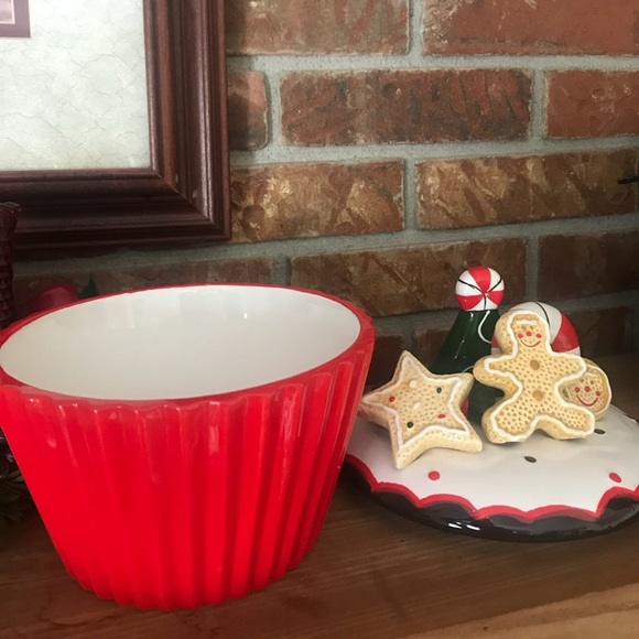 Rare Vintage Gingerbread Man Cupcake Cookie Jar - Picture 5 of 12